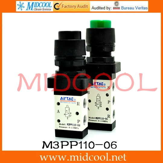 

Original AirTAC Control valve(3/2way) M3 Series M3PP110-06