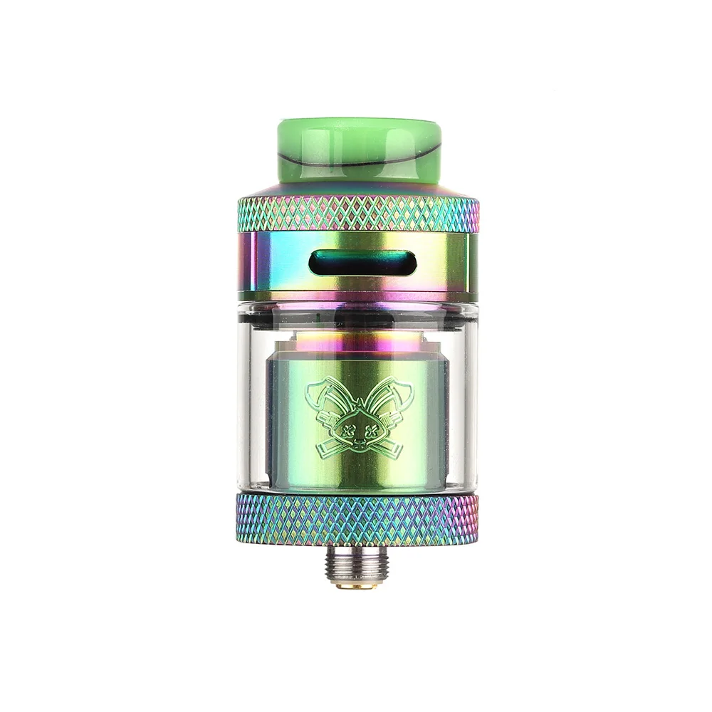 Распылитель Hellvape Dead Rabbit RTA 2 мл/4,5 мл, 24 мм, уникальный рисунок для резьбы по дереву Dead Rabbit Vs Drop Dead RDA/Manta RTA - Цвет: Многоцветный