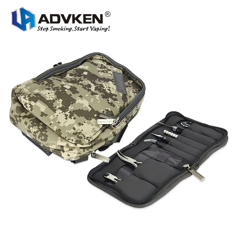 

Original Advken Doctor Coil Shoulder Bag with 7 DIY Tools make coil building easy for Electronic Cigarette RDA / RTA / RDTA/ RBA
