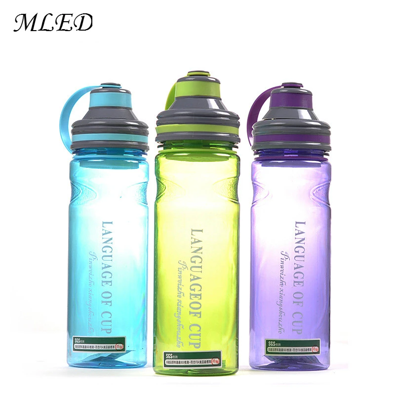 600 1000 ミリリットルクリエイティブスポーツウォーターボトル 3 色でポータブルシェーカードリンクボトル茶フィルタータンブラープラスチックボトル Drink Bottle My Water Bottlesports Water Bottle Aliexpress