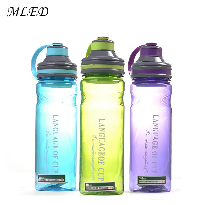 

600/1000ml Creative Sport Water Bottle 3 Color My Portable Shaker Drink Bottles with Tea Filter tumbler Plastic Bottle