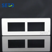 SeTo 118 Тип 6 портов пустая пластина переключатель панель розетка настенная пластина Keystone Лицевая панель