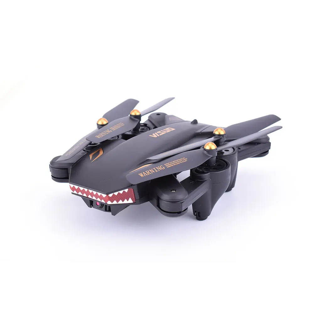 VISUO XS809S складной селфи Дрон с 0.3MP широкоугольным WIFI FPV HD камерой удержание высоты