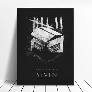 

Seven Black & White Classic Movie Posters Silk WALL Art Decor Painting No Frame
