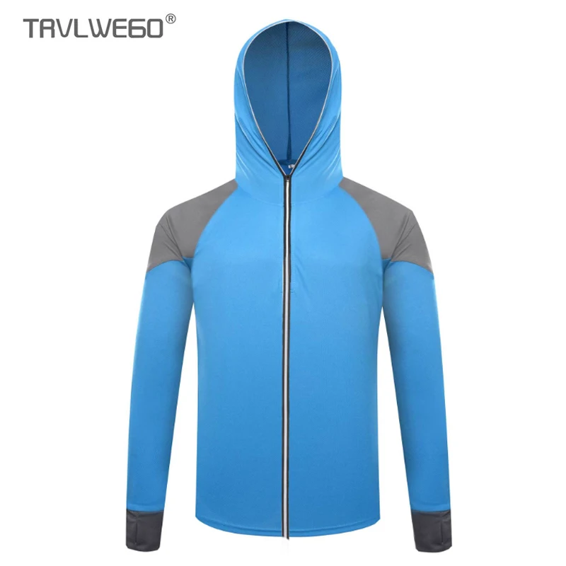 

TRVLWEGO Fishing Clothings Camping Fishing Apparel Hat Summer Outdoor Long Sleeve Shirt Quick Dry Hiking Sports Clothes Men