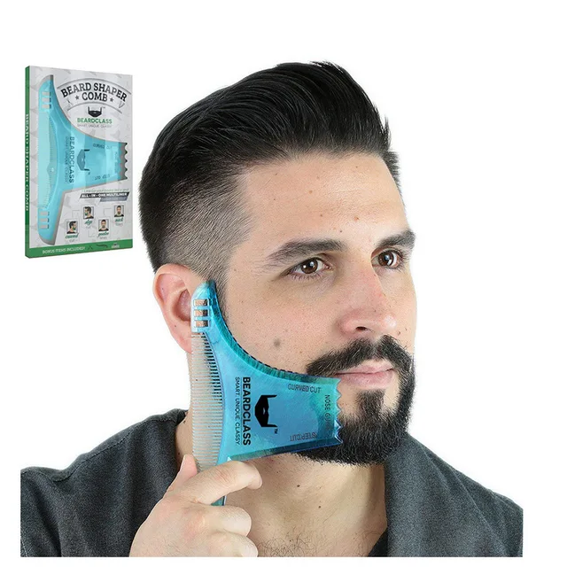 Beard Hair Trimmers Shaving Brush Shaping Styling Trim Template