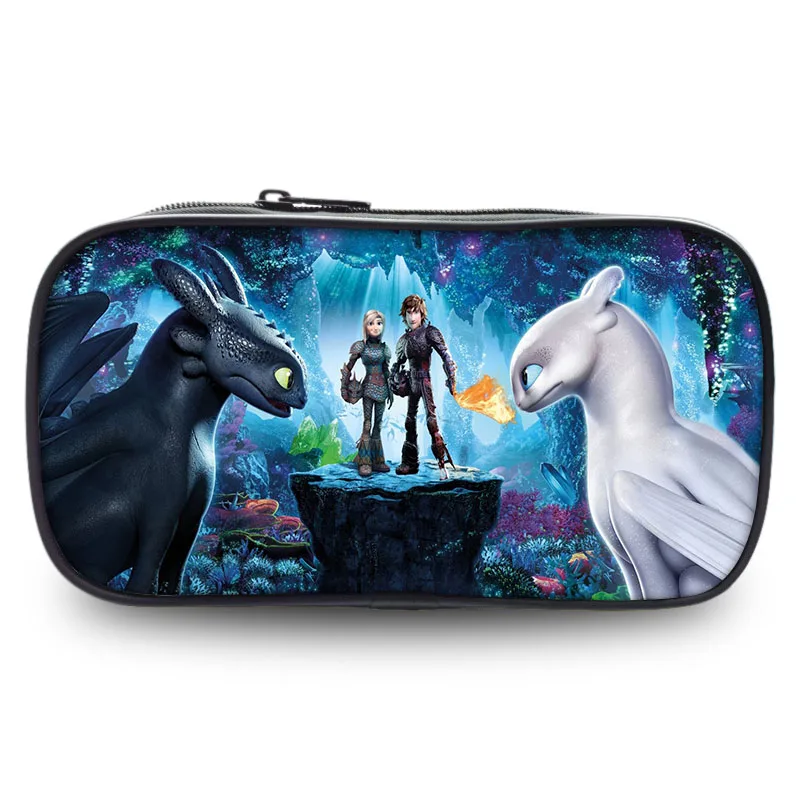 

How to Train Your Dragon Dragon Master Wallet 8 Inch Pencil Case School Supplies Stationery Storage Bag Boys Girls Gifts