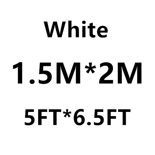 VILEAD 1,5 м x 2 м(5x 6.5FT) белая цифровая камуфляжная сетка Военная армейская сетка садовая тент укрытие от солнца козырек от Солнца Парус - Цвет: White