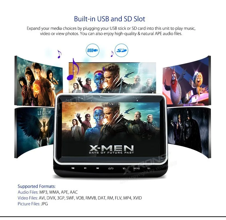 Cheap 2pcs 10.1" Car Headrest DVD Player car PC 1080P Video Monitor HD Digital Screen Touch Panel 1024*600 HDMI Port with headphones 9 Cheap 2pcs 10.1" Car Headrest DVD Player car PC 1080P Video Monitor HD Digital Screen Touch Panel 1024*600 HDMI Port with headphones 9