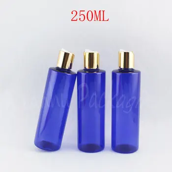 250ML Transparent Plastic Bottle With Gold Disc Top Cap , 250CC Makup Sub-bottling , Shampoo Packaging Bottle ( 25 PC/Lot )
250ML Transparent Plastic Bottle With Gold Disc Top Cap , 250CC Makup Sub-bottling , Shampoo Packaging Bottle ( 25 PC/Lot )