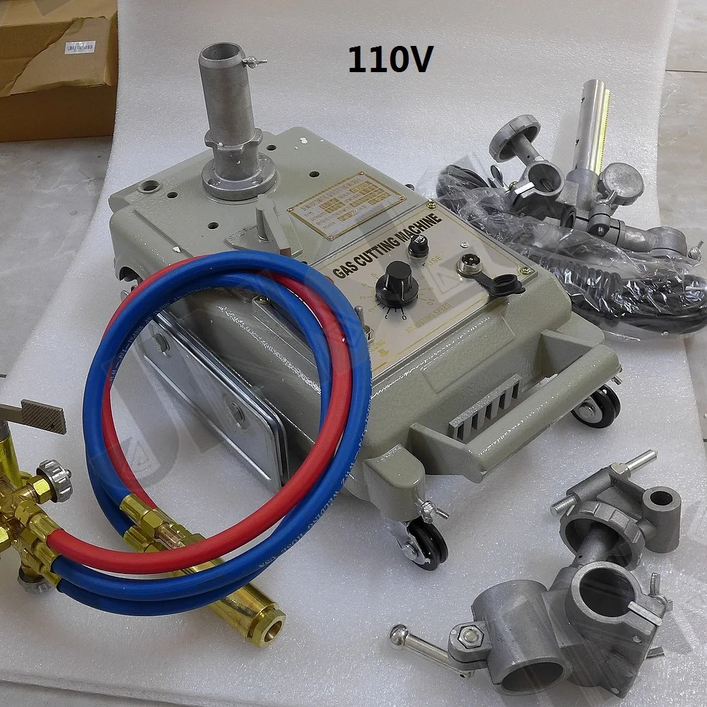 US $191.01 110V Torch Track Burner CG1 Gas Flame Cutting machine Cutter With Pronane Nozzle SALE1