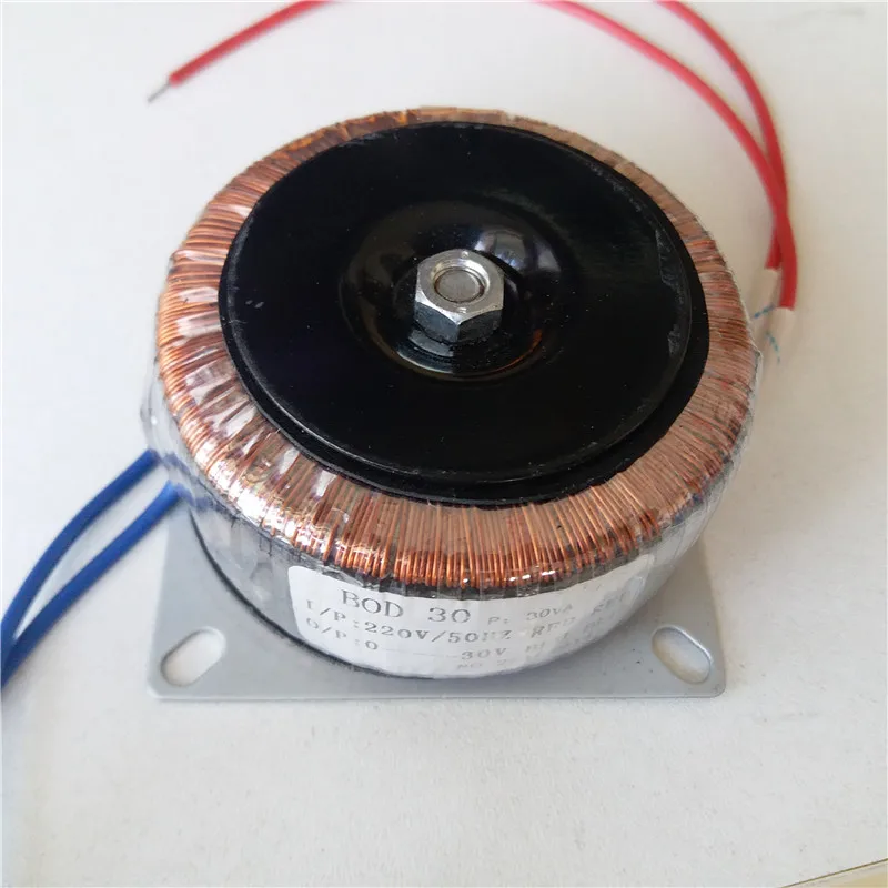 30V 1A кольцо медные опоры для трансформатора 30VA 220V вход пользовательские