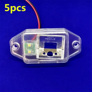 

5pcs Car Rear View Camera Bracket License Plate Lights Mount For Toyota Land Cruiser Prado 2700 3400 4000 120 Series J90 J120