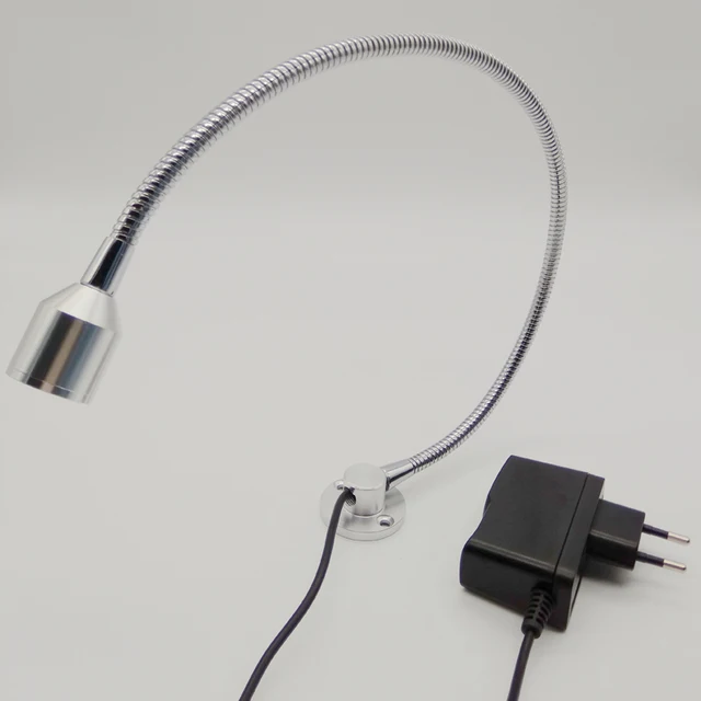 Ac110v 220v 1w Snake Headboard Led Wall Mounted Reading Lamp In Ac110v 220v 1w Snake Headboard Led Wall Mounted Reading Lamp In Bedroom With Plug