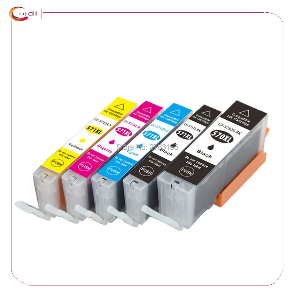 5 шт. картриджи для принтера Canon PIXMA MG7750 MG7751 MG7752 MG7753 | Компьютеры и офис