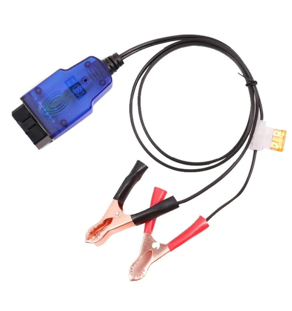 

OBD II Memory Saver Connector ECU Emergency Power Protector Auto Computer Power-off Memory Device
