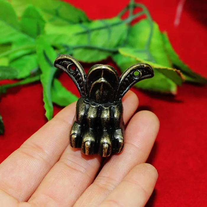 

43mmx34mm Antique Metal Box feet Decorative for Box Making Retro Brass Jewelry Gift Wood Box Feet Leg Metal Corner Protector