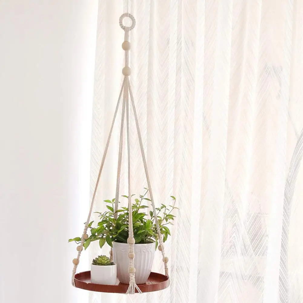 Macrame Plant Hangers In Different Designs - Handmade Indoor Wall Hanging Planter Holder Boho Hic Bohemian Home Decor | Дом и сад