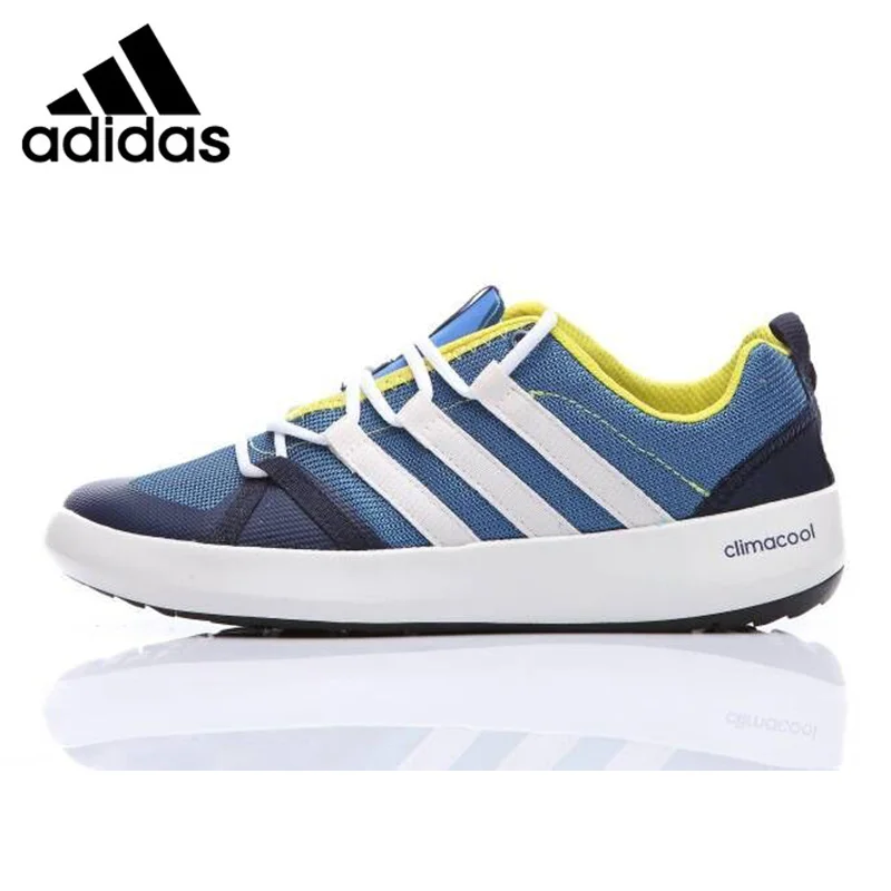 

Adidas TERREX CC BOAT Men's Running Shoes Blue Non-slip Sweat-absorben Quick-drying BB1908