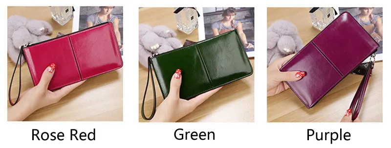 Women Long Zipper Wallet (15)