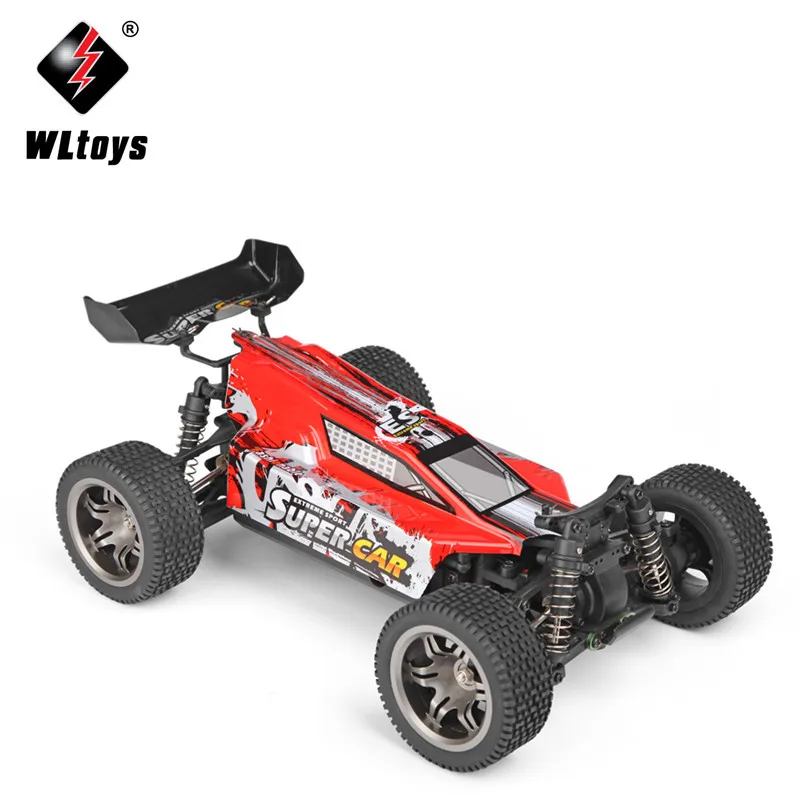 1:12 Brushless Motor R/C Terminator Sport Racing Truck Red w/ Rubber Tires 2.4G