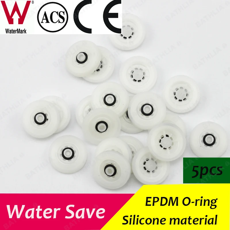 

9 Litres per minute Water saving Shower Regulator Gasket Single Flow Regulator Small Powerful 5pcs/lot