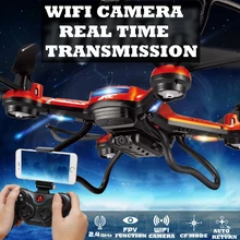 Wifi drones con cámara jjrc h12w quadcopters rc hexacopter toys dron wifi cámara de vuelo de helicóptero de control remoto helicópteros
