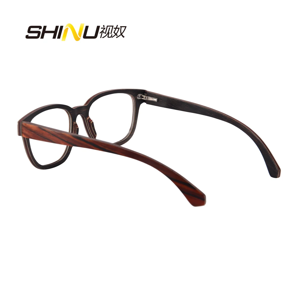 Деревянная оправа для очков Женская Мужская оптическая оправа высокое качество Рецептурные очки в оправе при близорукости оправы для очков