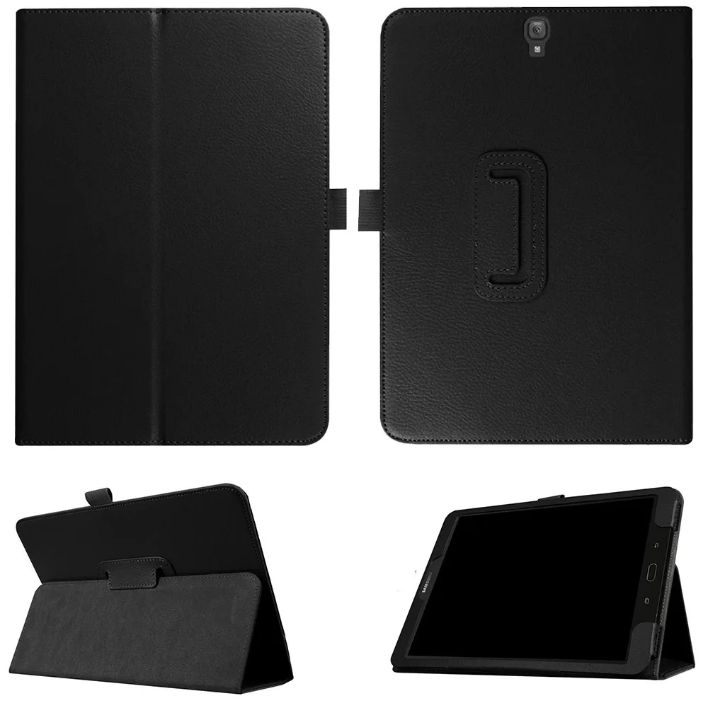 For Samsung Galaxy Tab S3 9.7 Case SM-T820 T825 Slim Leather Flip Stand Tablet Protect Cover Galaxy Tab S3 9.7 inch Folio Case (8)