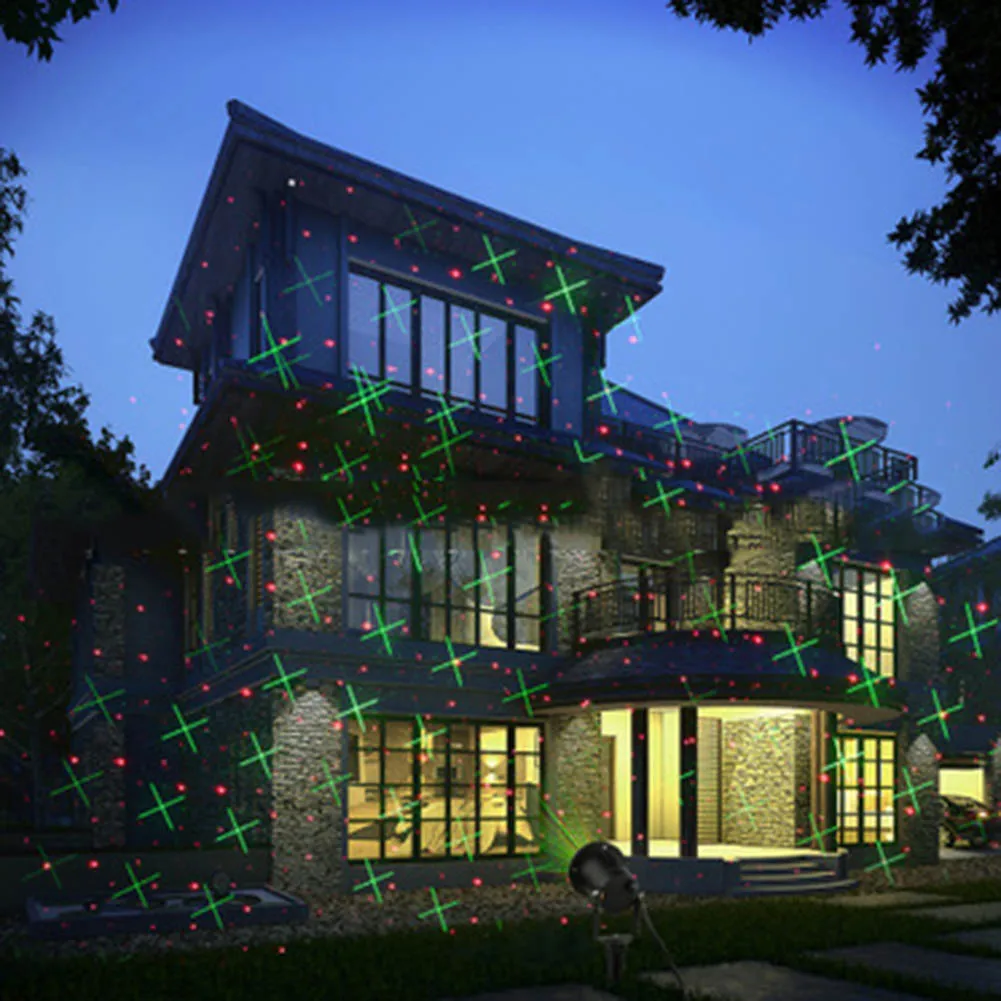 

Moving Pattern Laser Projection Lamp Christmas Outdoor Home Landscape Decoration