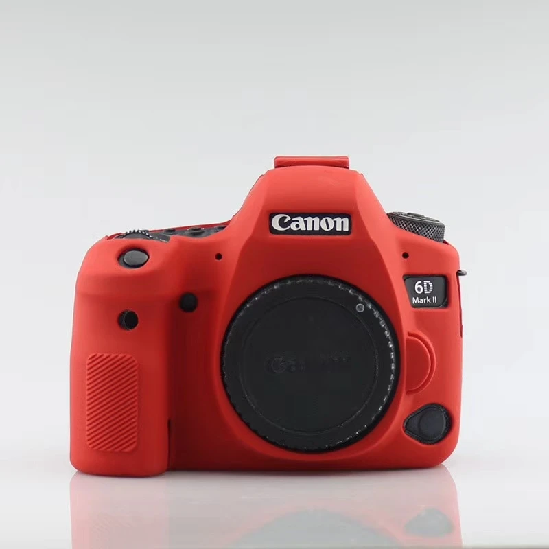 Мягкий силиконовый чехол для камеры Canon 6D2 6D II 6D Mark II резиновый защитный чехол