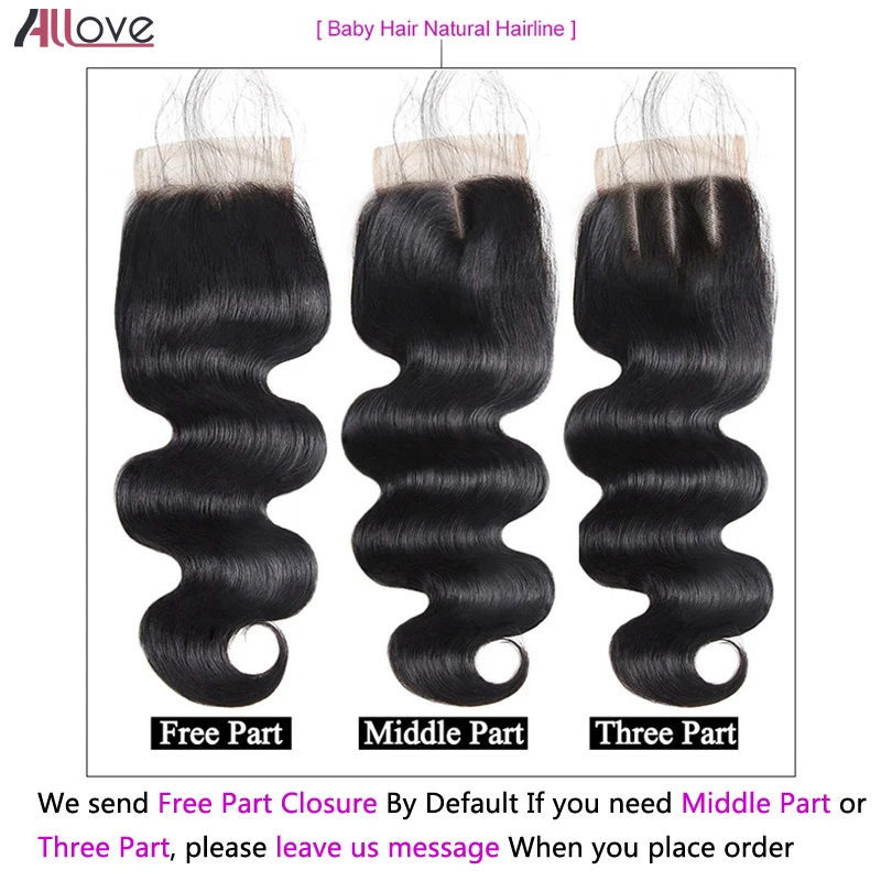Allove Indian Body Wave Bundles Natural Color Remy Hair Extensions 100 Human Hair Weave Bundles Buy 4 Bundles Get 1 Free Closure Allove Indian Body Wave Bundles Natural Color Remy Hair Extensions 100 Human Hair Weave Bundles Buy 4 Bundles Get 1 Free Closure