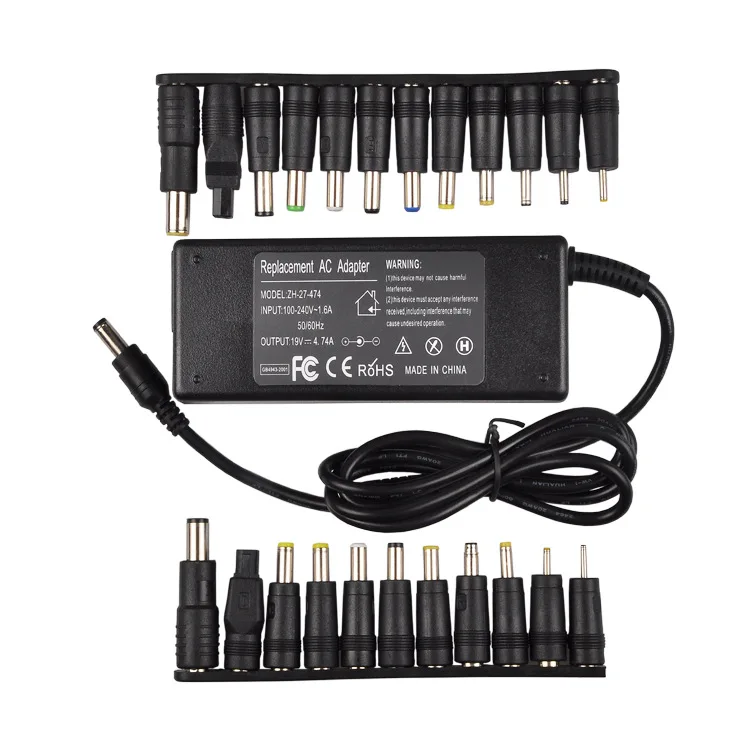 19V 4.74A 90W Universal Power Adapter Charger For Acer Asus Dell HP Lenovo Samsung Toshiba Laptop 18.5V 19.5V 20V 19V 4.74A 90W Universal Power Adapter Charger For Acer Asus Dell HP Lenovo Samsung Toshiba Laptop 18.5V 19.5V 20V