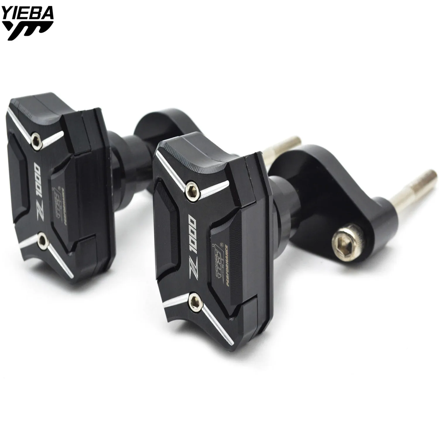 WIith LOGO Motorcycle Frame Crash Pads Engine Case Sliders Falling Protector For Kawasaki Z1000SX  Z 1000 SX Z1000 SX 2010-2016