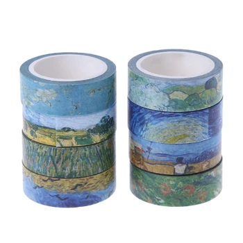 

Washi Tapes DIY Painting Masking Self Adhesive Tape Scrapbooking Stickers Decor Washi tape