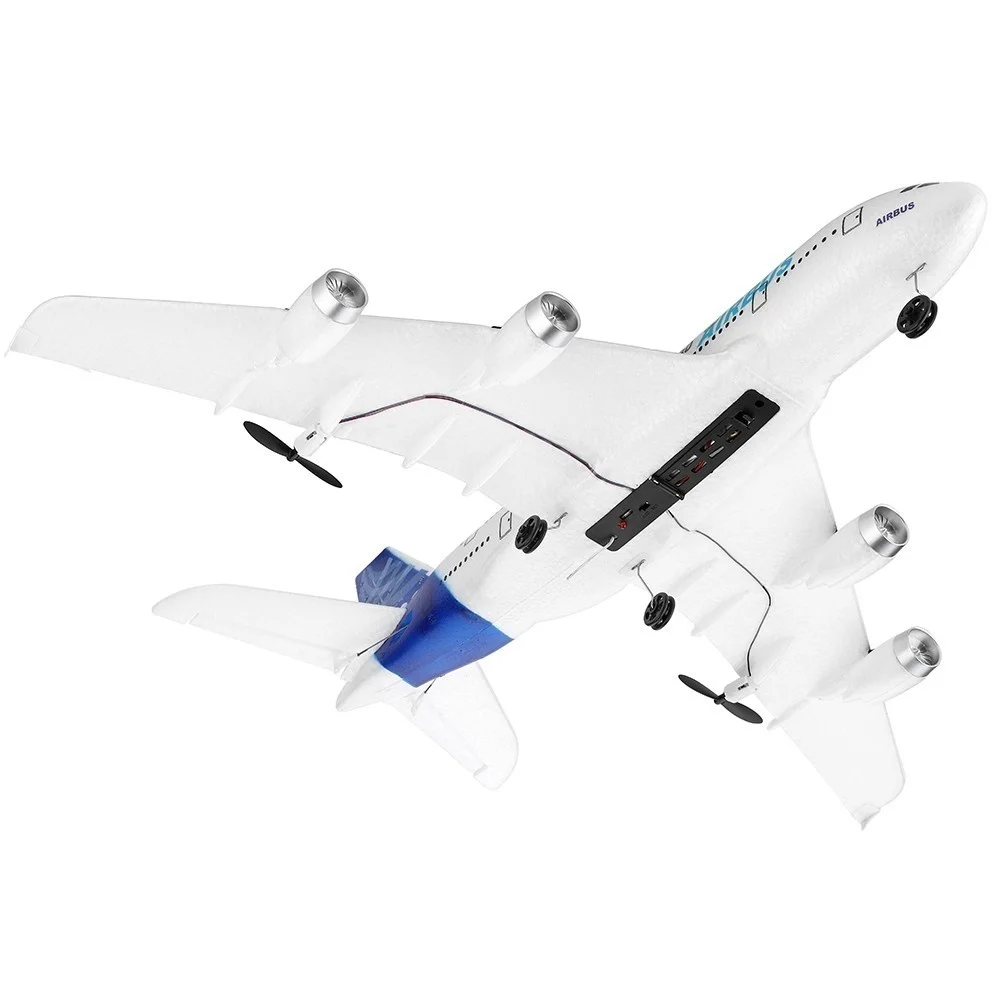3Ch DIY RC Foam Plane A380 Airplane 2.4G Fixed Wing RC Airplane Outdoor Toys remote control flying model for kids