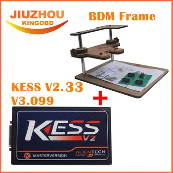 

DHL Free KESS V2 V2.33 HW 3.099 OBD2 Manager Tuning Kit Master+ BDM Frame Full Set Adapter For BDM100 CMD ECU Programmer Tool