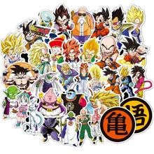 25 50 100 шт. dragon ball Z каракули не повторяют индивидуальность лист Автомобиль Мотоцикл Рисование бар коробка мультфильм каракули стикер игрушка