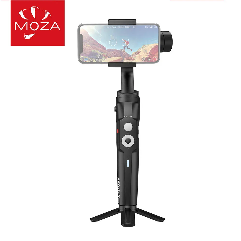  MOZA Mini-S Smartphone Gimbal 3 Axis Stabilizer Gimbal for Phone iPhone 11 Pro Xr Xs 8 Samsung S10 