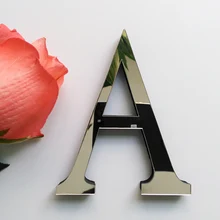 Новые diy настенные наклейки 3d наклейки акриловые украшения свадебный подарок любовные буквы декоративный Алфавит Настенный декор
