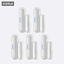 KERUI 433 МГц датчик открывания дверей и окон Беспроводной магнитный датчик безопасности дома открытая дверь сигнализация