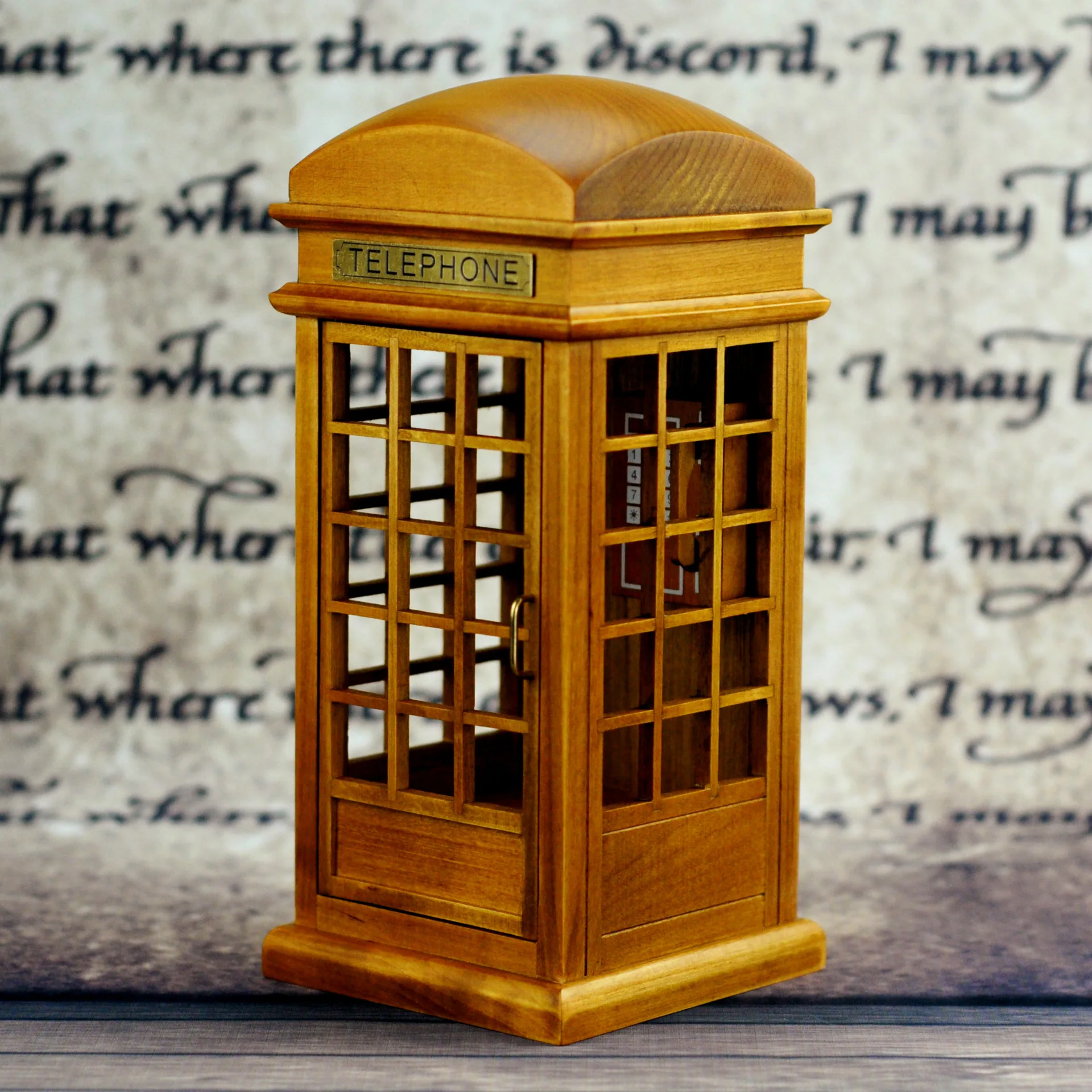 Goede Miljoen meer dan de muziekdoos muziekdoos hout handwerk kerstcadeau verjaardagscadeau fabriek groothandel