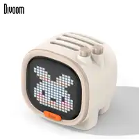Divoom Timoo Pixel Art Bluetooth Speaker Portable Wireless Speaker Clock Alarm Cute Gadget Desktop Decoration with LED Screen