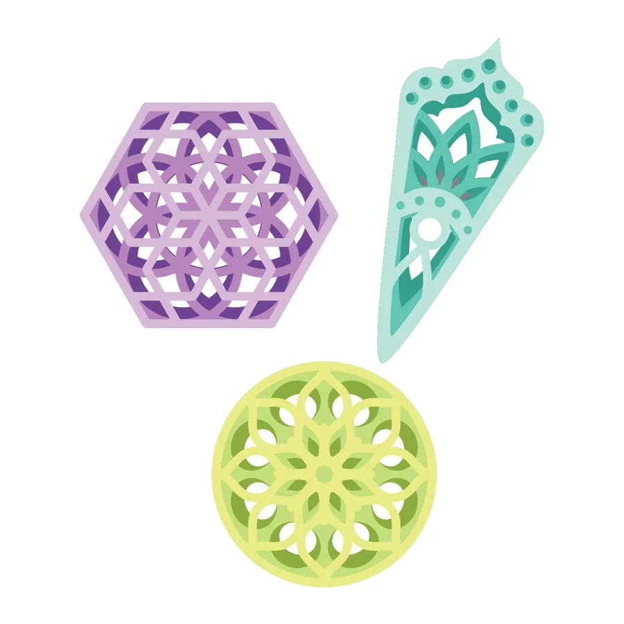 

Circle Diamond Shape DIY Cutting Dies Scrapbooking Template Crafts Card Album Making Embossing New Dies 2019