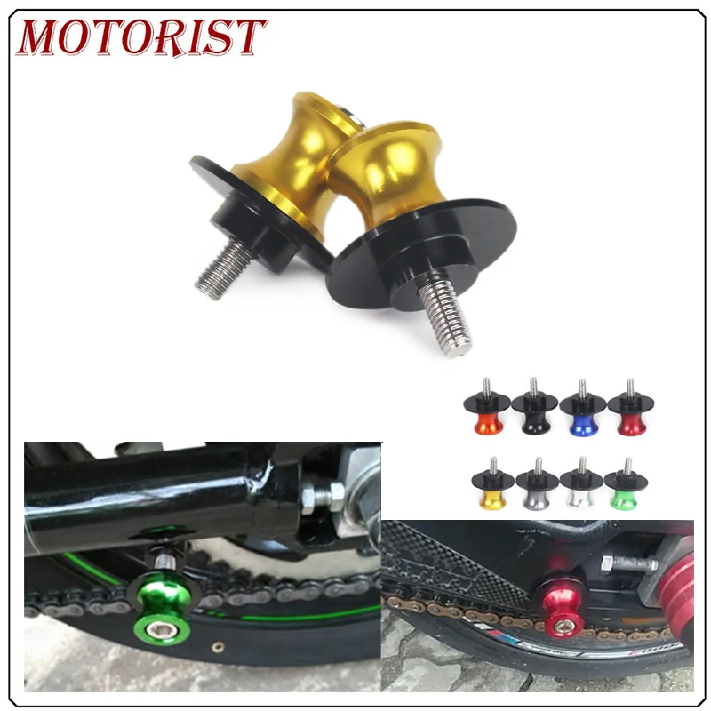 

M10 Motorcycle parts 10mm Swingarm Spools slider stand screws for Yamaha FZR 1000 FZR 400 600r