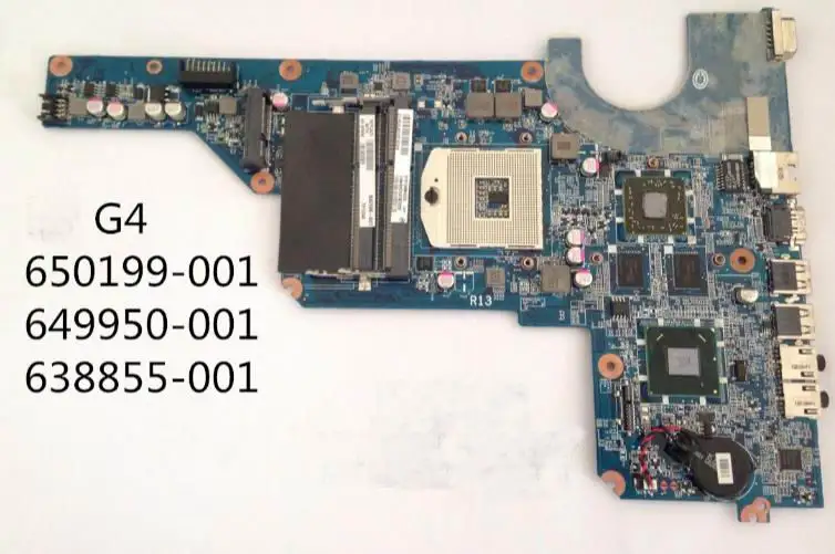 

647626-001 DA0R22MB6D0 638855-001 DA0R22MB6D1 MotherBoard SYSTEM BOARD for HP G4 G4-1000 G6 G6-1000 G7 G7-1000 series