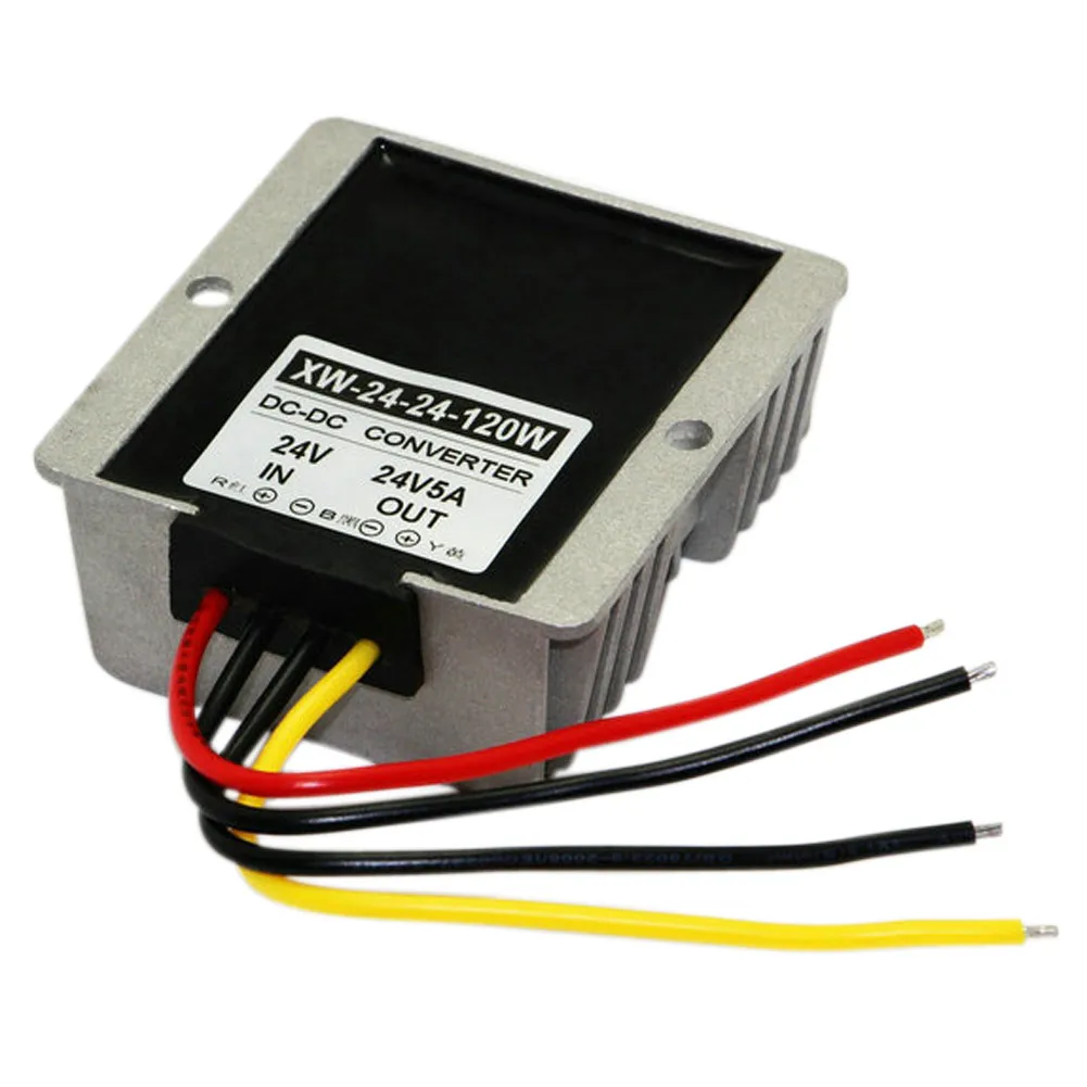 Waterproof DC24V 5A 120W Auto Step Up/Down Power Supply Converter