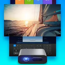 1080 p светодиодный hd-проектор RD-630 мини DLP HD переносной LED-прожектор для дома подходит для Android 110-240 V