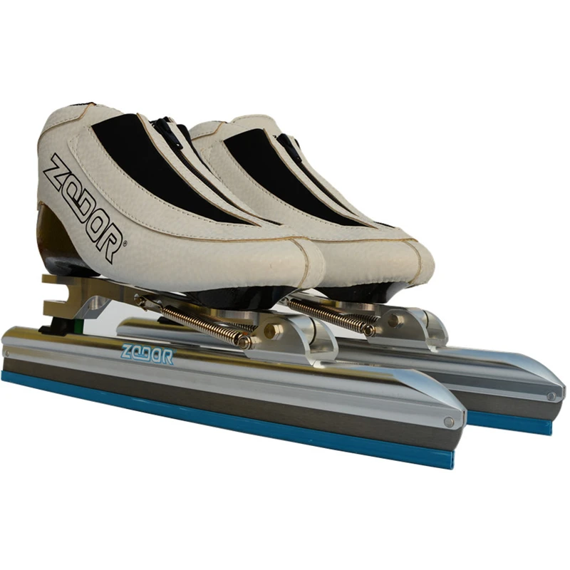 2018 ZODOR المهنية خلع كعب الذيل الجليد الجليد 6-طبقة الكربون الألياف مضمنة سرعة التزلج الجليد شفرة 430 ملليمتر سكين 62-64