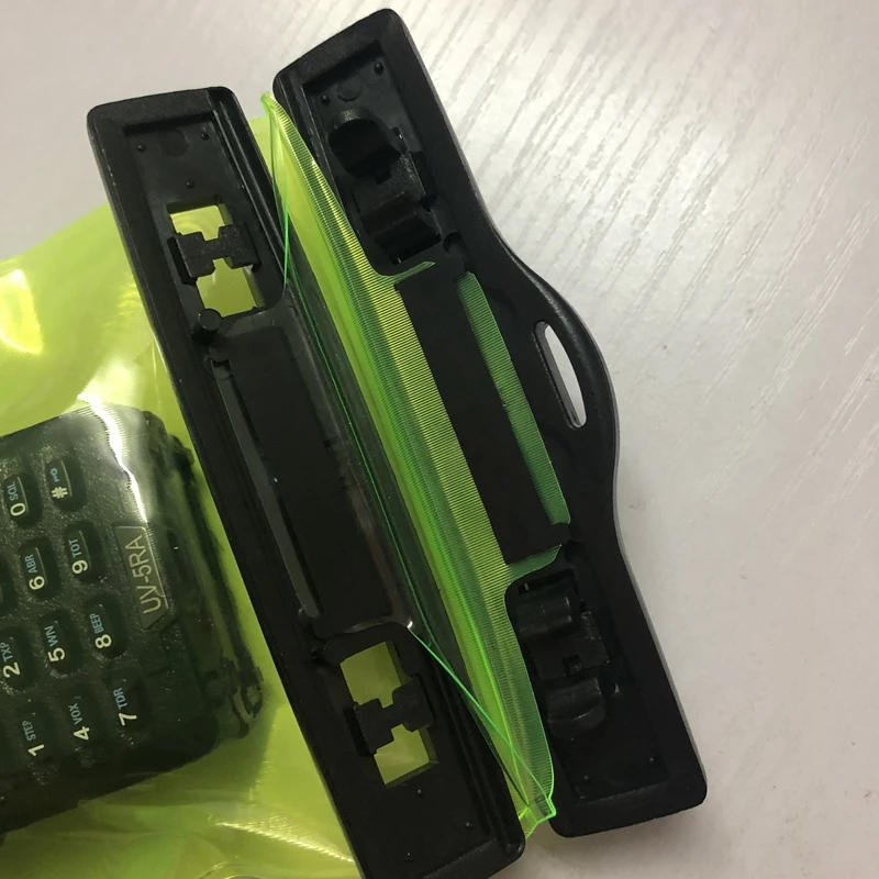 2pcs Two way radio waterproof bag Case For Kenwood Baofeng UV-5R Quansheng Hyt TYT portable walkie talkie case bag